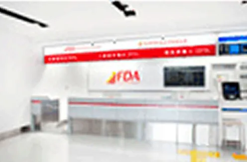 空港カウンター