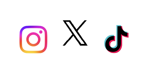 Instagram、X(旧Twitter)、TiktokのいずれかのFDA公式アカウントをフォロー