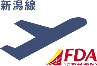 FDAの新潟線に搭乗して