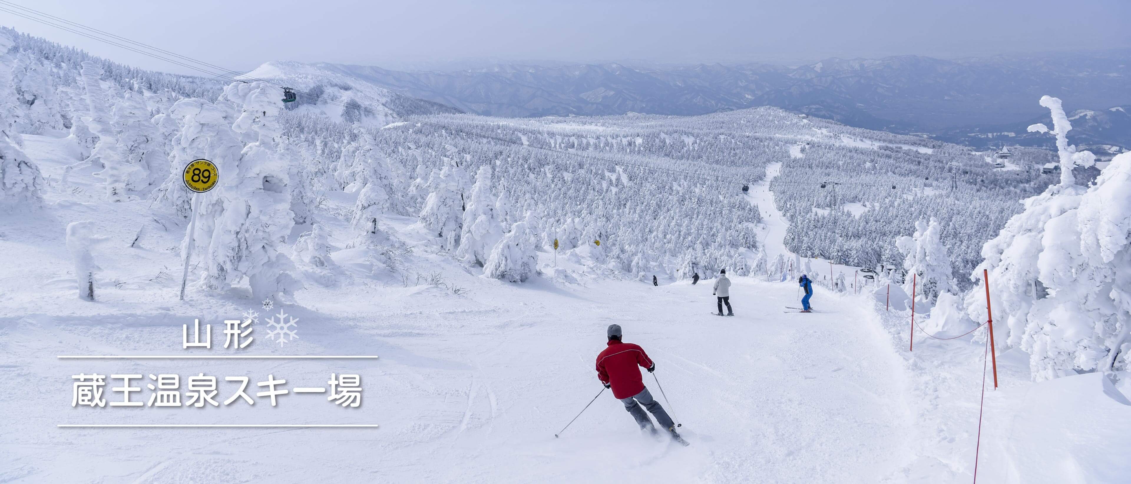 蔵王温泉スキー場 スキー スノーボードツアー フジドリームエアラインズ Fda