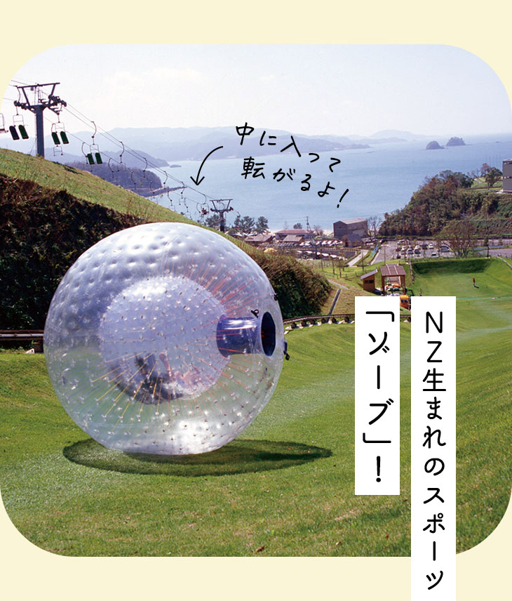 NZ生まれのスポーツ「ゾーブ」！