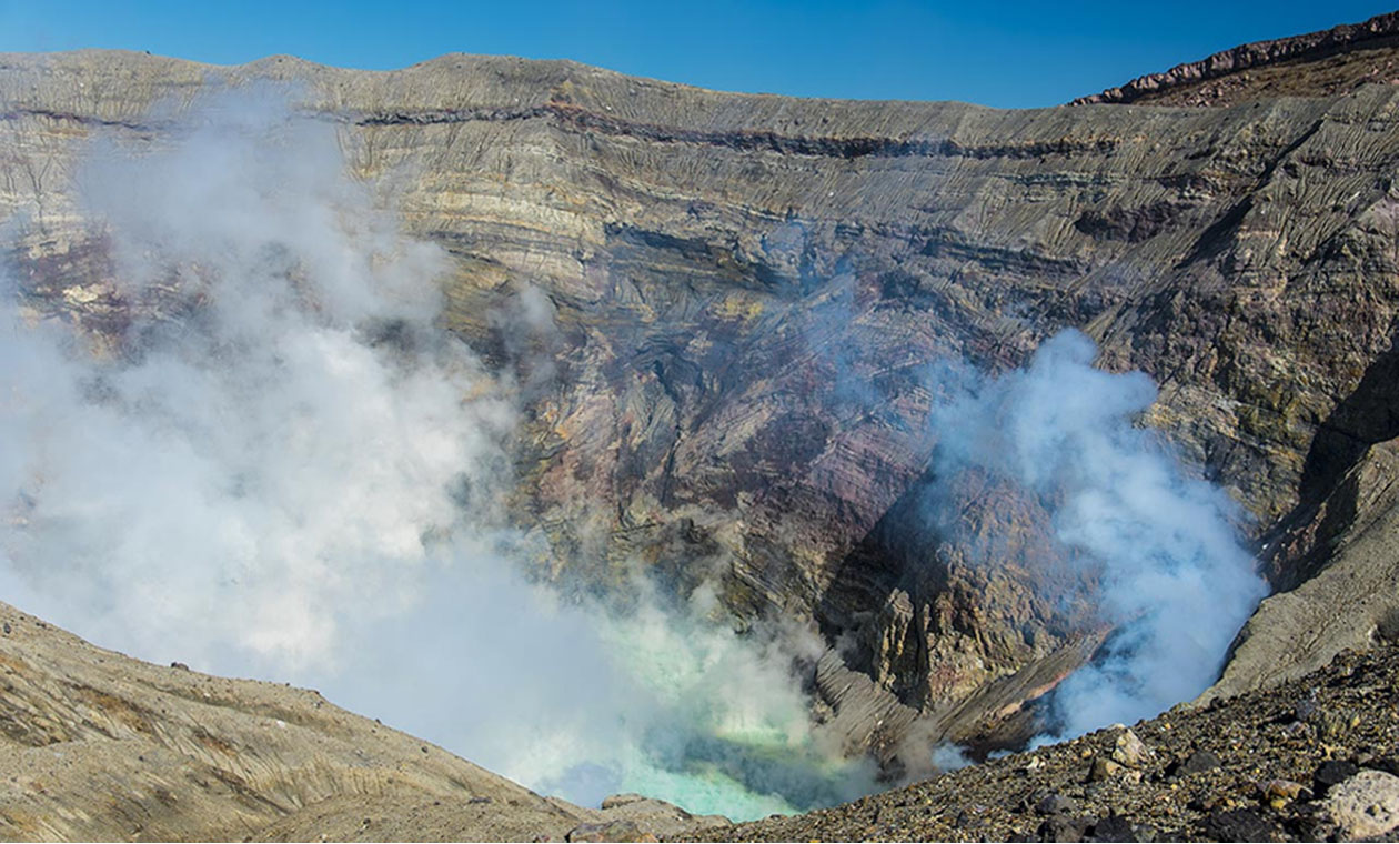 阿蘇山中岳火口