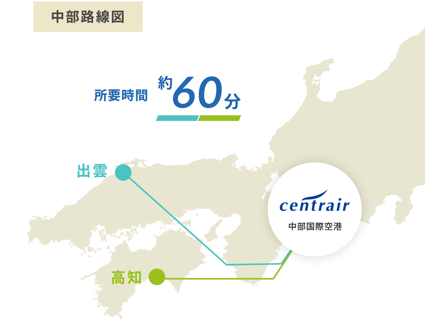 中部路線図