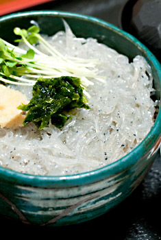 生しらす丼