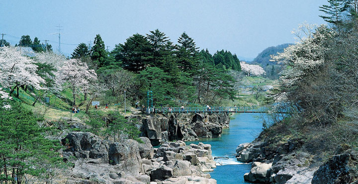 厳美渓【岩手県・一関市】