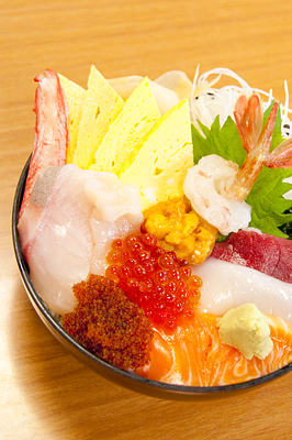 海鮮丼